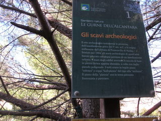 Alcantara gurne area archeologica